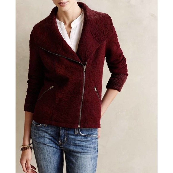 Anthropologie Jackets & Blazers - Anthropologie Saturday Sunday Loden Knit Jacket